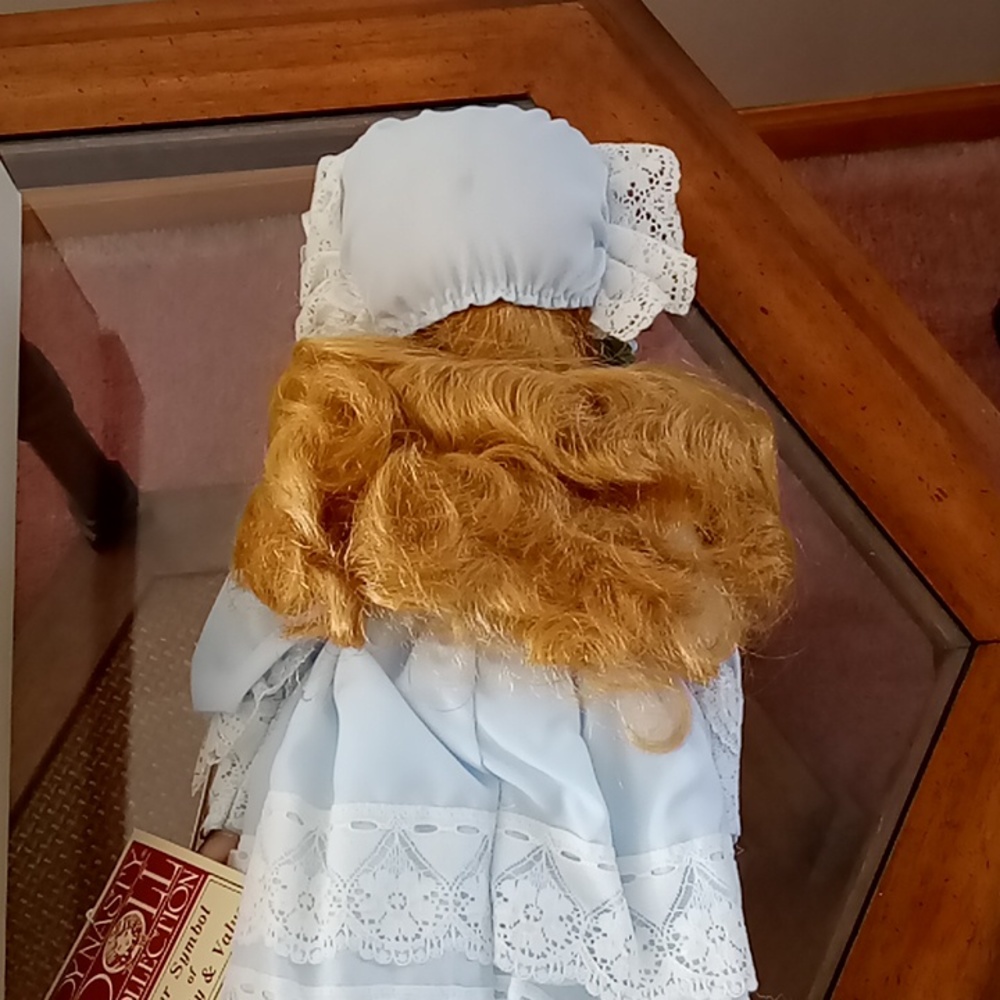 NWT Vintage Porcelain Doll - Picture 6 of 9
